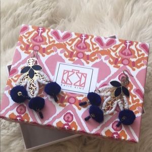 Katie Kime-MOROCCAN POM POM EARRINGS